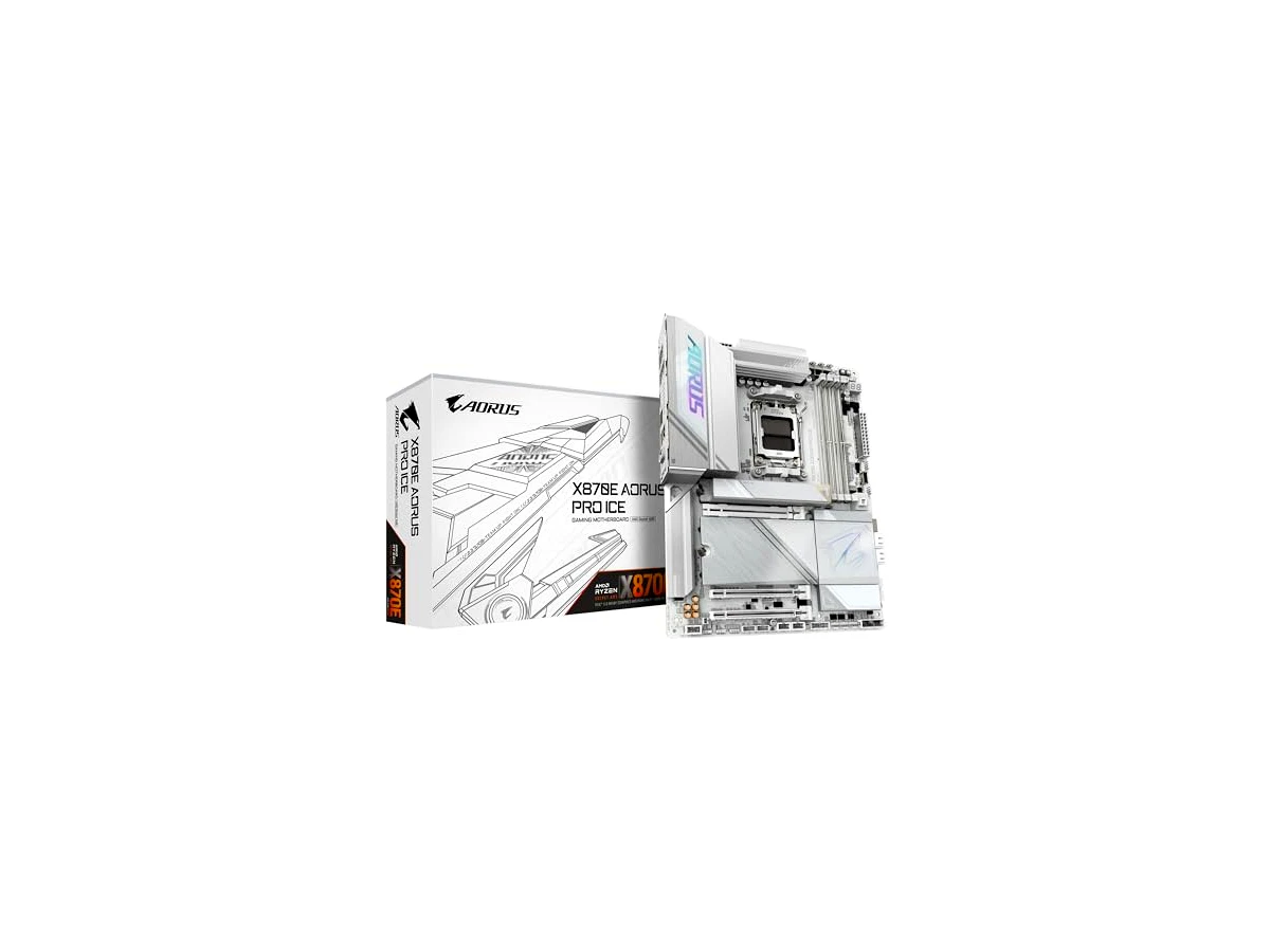 Revisão Placa Mãe Gigabyte X870E AORUS PRO ICE WIFI 7 (AM5/4xDDR5/HDMI/DisplayPort/M.2/USB 4): a melhor fundação para setups brancos premium