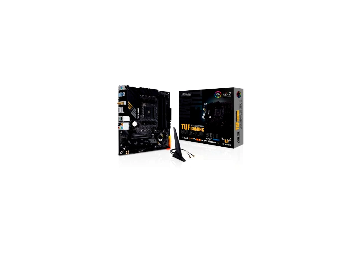 Revisão ASUS Placa-mãe para jogos TUF GAMING B550M-PLUS WiFi II AMD AM4 (3ª geração Ryzen) microATX (PCIe 4.0, WiFi 6 LAN de 2,5 Gb, BIOS FlashBack, HDMI 2.1, USB 3.2 Gen 2, cabeçalho RGB endereçável geração: robustez térmica e conveniência ofuscadas por um alto custo de mercado