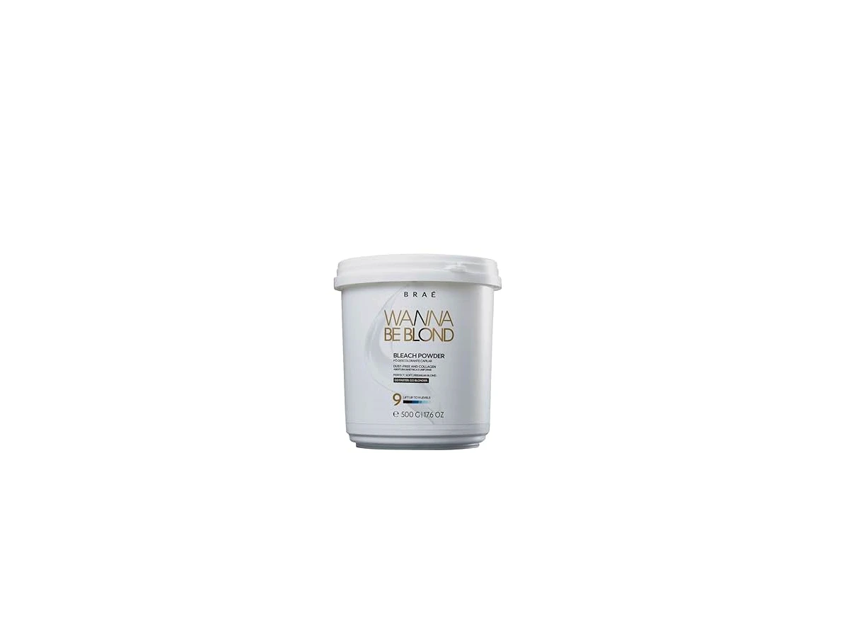 Revisão Pó Descolorante Braé Wanna Be Blond Premium Lightener 500g: alto clareamento e proteção para uso profissional
