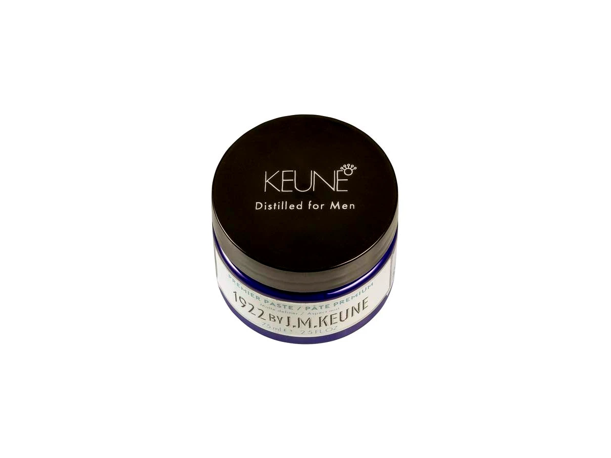 Revisão Keune 1922 by J.M. Keune Premier Paste: fixação extrema e acabamento fosco com tratamento capilar embutido