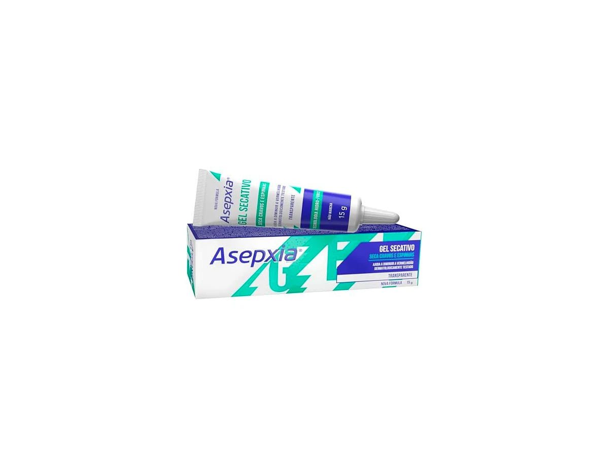Revisão Asepxia Gel Secativo Antiacne 15g: o salva-vidas transparente e barato para a nécessaire