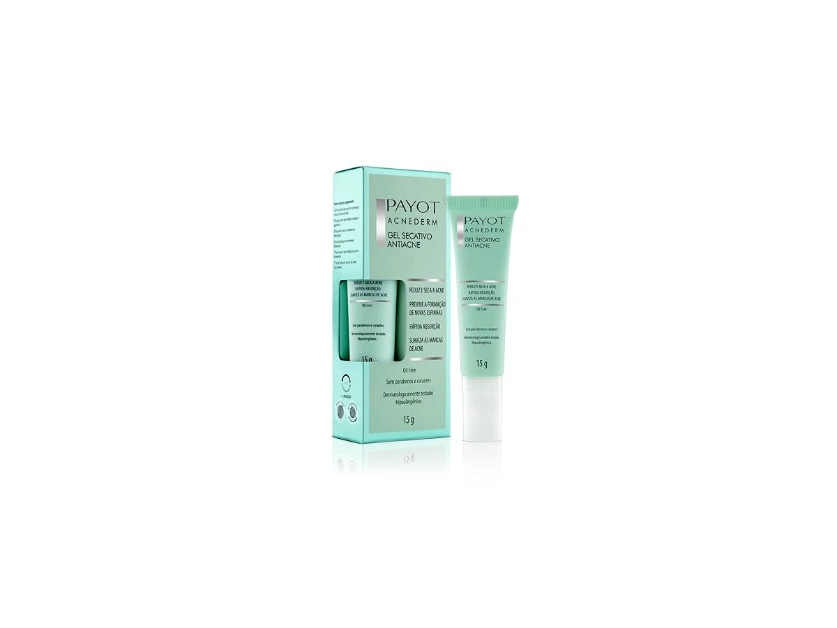 Revisão Payot Acnederm Gel Secativo Antiacne com Óleo de Melaleuca 15g: alívio botânico e secagem gentil para peles sensíveis ao ressecamento