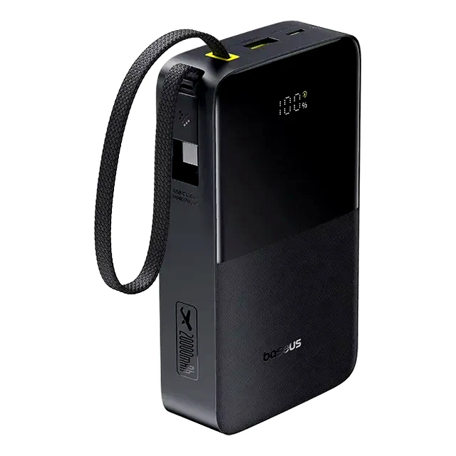 teste Power Bank Baseus 20000mAh 22.5W EnerFill Bipow2 Pro