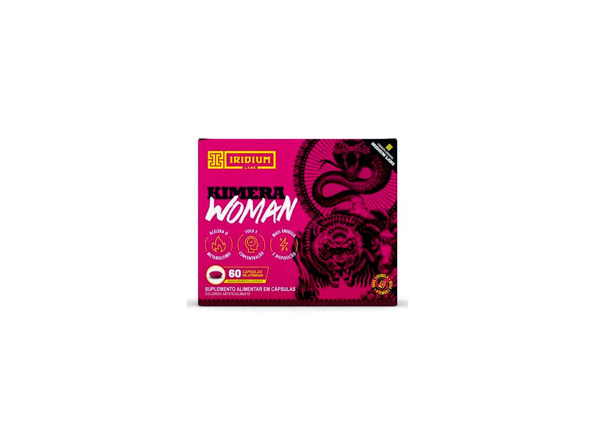 Revisão Kimera Woman 60 Comprimidos - Iridium Labs: Praticidade térmica e controle de doces em cápsulas