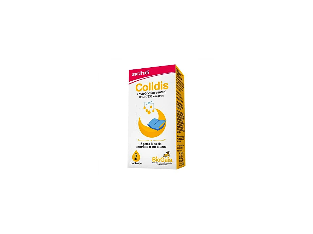 Revisão Colidis Lactobacillus reuteri DSM 17938 Gotas 5ml - Aché: a melhor opção para aliviar cólicas em recém-nascidos