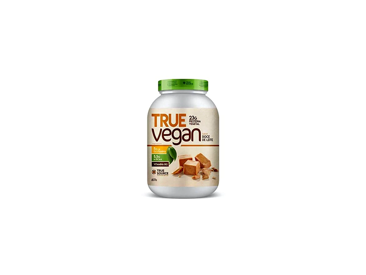 Revisão True Source True Vegan Blend de Proteínas Vegetais Blend Sabor Doce de Leite 837g: A opção definitiva para quem detesta textura arenosa