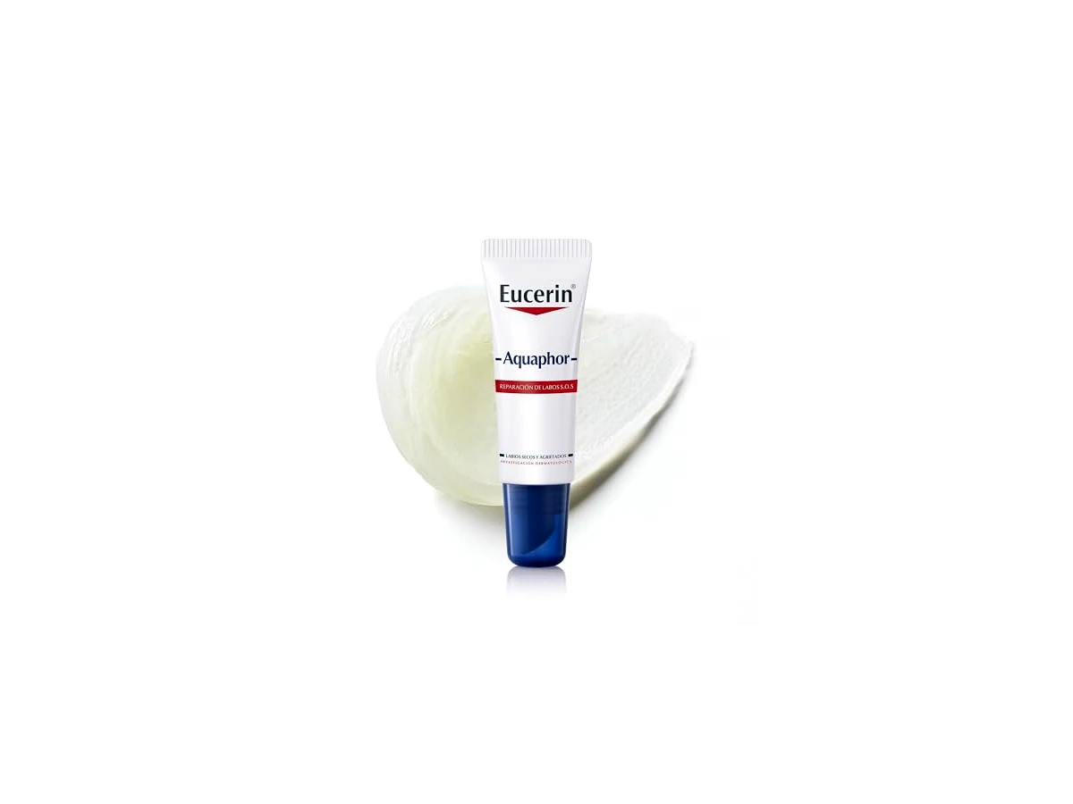 Revisão Eucerin Aquaphor SOS Lip Repair Reparador Labial Intensivo 10ml: alívio ultrarrápido para rachaduras severas