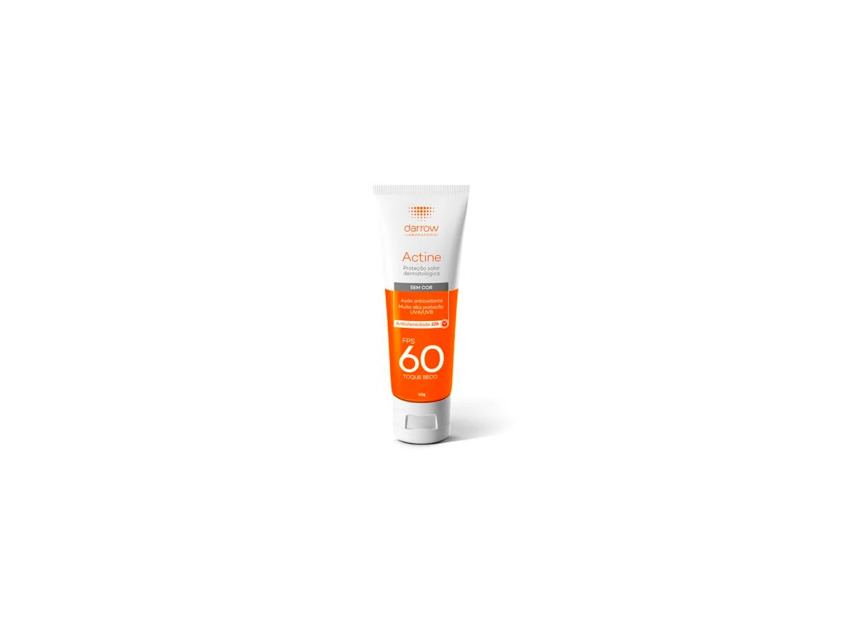 Revisão Darrow Actine Protetor Solar Facial Antioleosidade FPS 60 Sem Cor: a porta de entrada para a alta proteção mate
