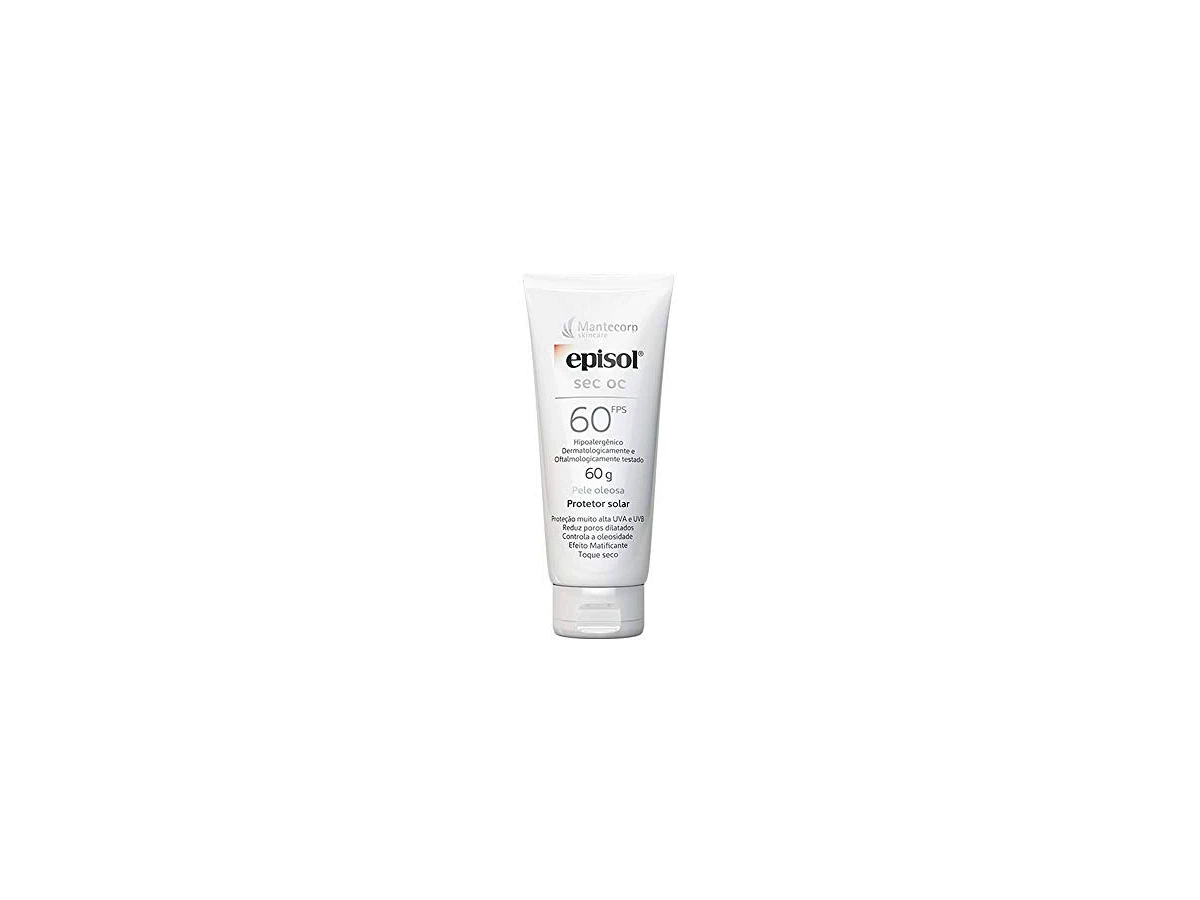 Revisão Mantecorp Skincare Episol Sec OC Protetor Solar Facial FPS 60 Sem Cor: aliado diário contra poros dilatados e brilho excessivo