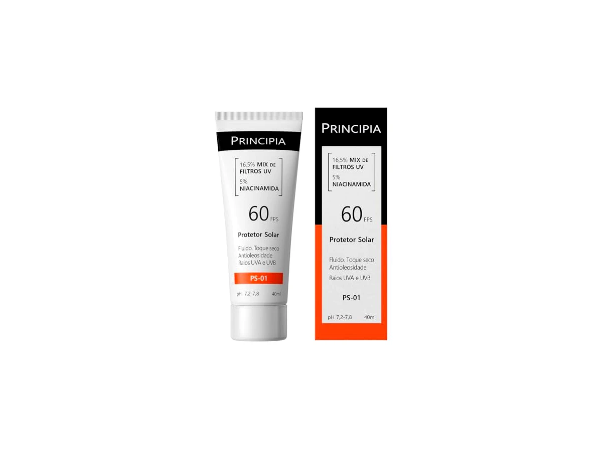 Revisão Principia Protetor Solar Fluido PS-01 FPS 60: Proteção e tratamento acessível para peles mistas e oleosas
