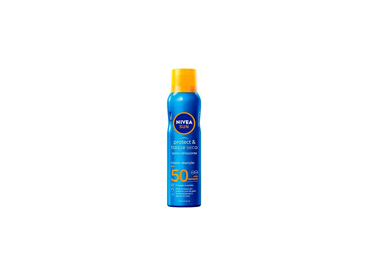 NIVEA SUN Protetor Solar Spray Protect & Toque Seco FPS 50 200ml