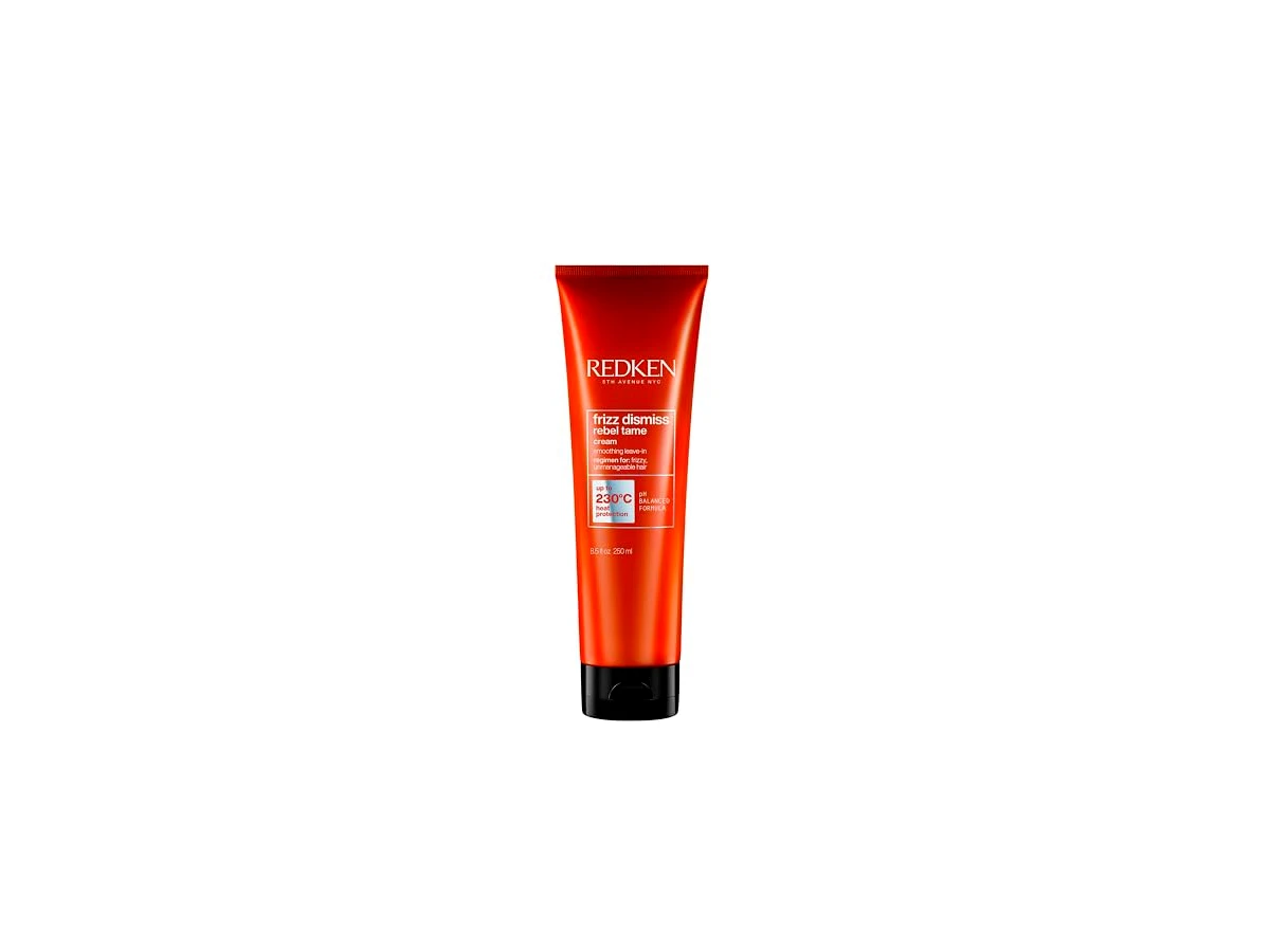 Revisão Redken Frizz Dismiss Rebel Tame Creme Leave-in Antifrizz com Proteção Térmica: blindagem pesada contra umidade para fios rebeldes