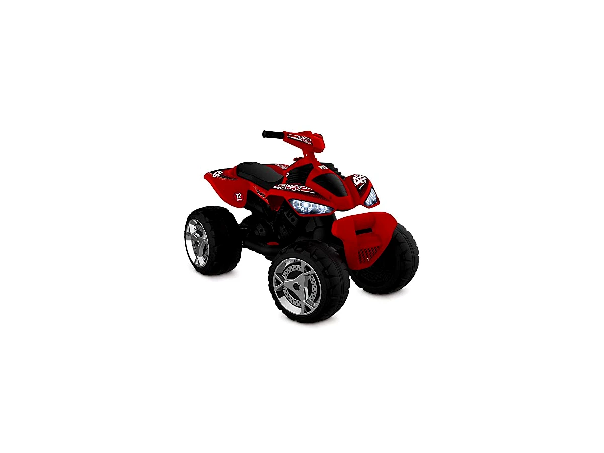 Revisão Quadriciclo Elétrico Infantil Bandeirante 12V Vermelho (Código 2765): a melhor escolha elétrica para brincar no asfalto e cimento