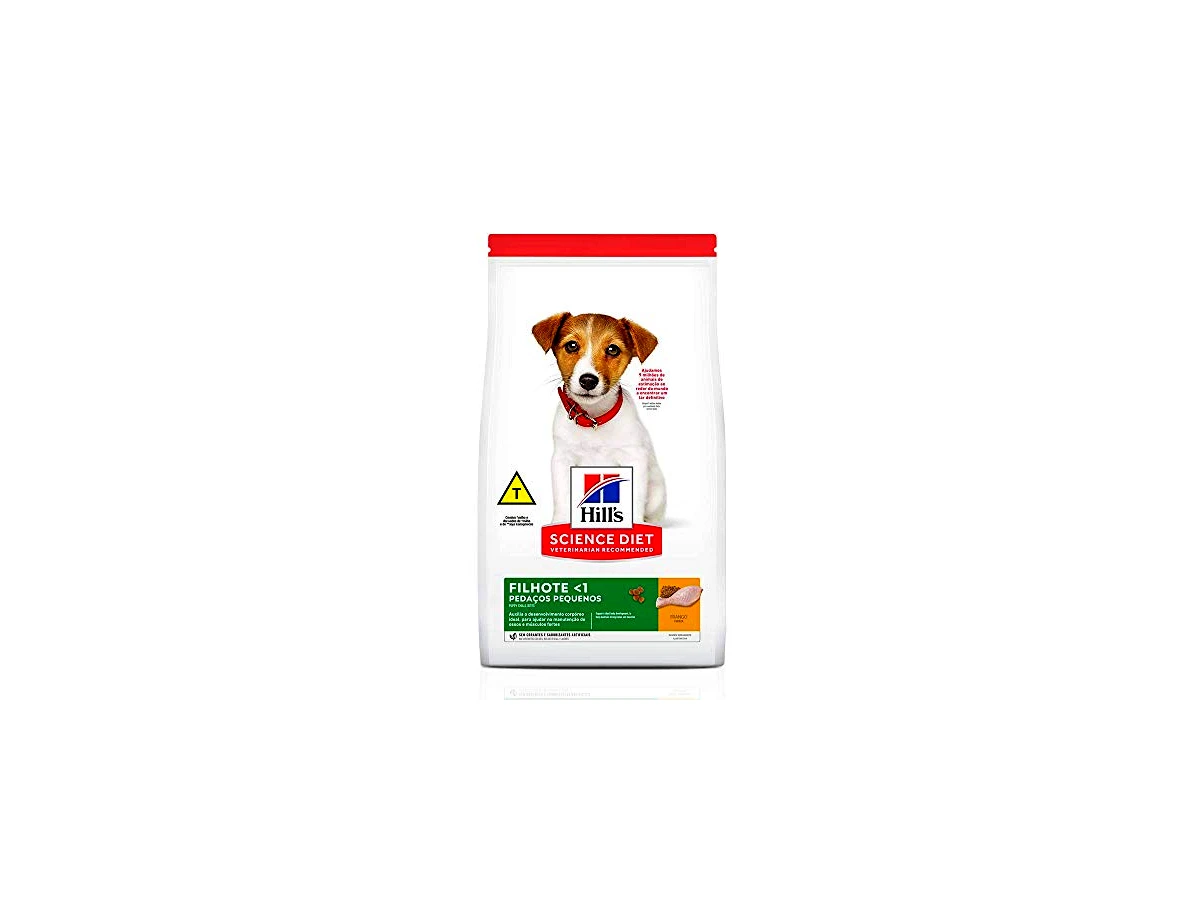 Ração Seca Hill's Science Diet Pedaços Pequenos para Cães Filhotes Sabor Frango - 2,4kg