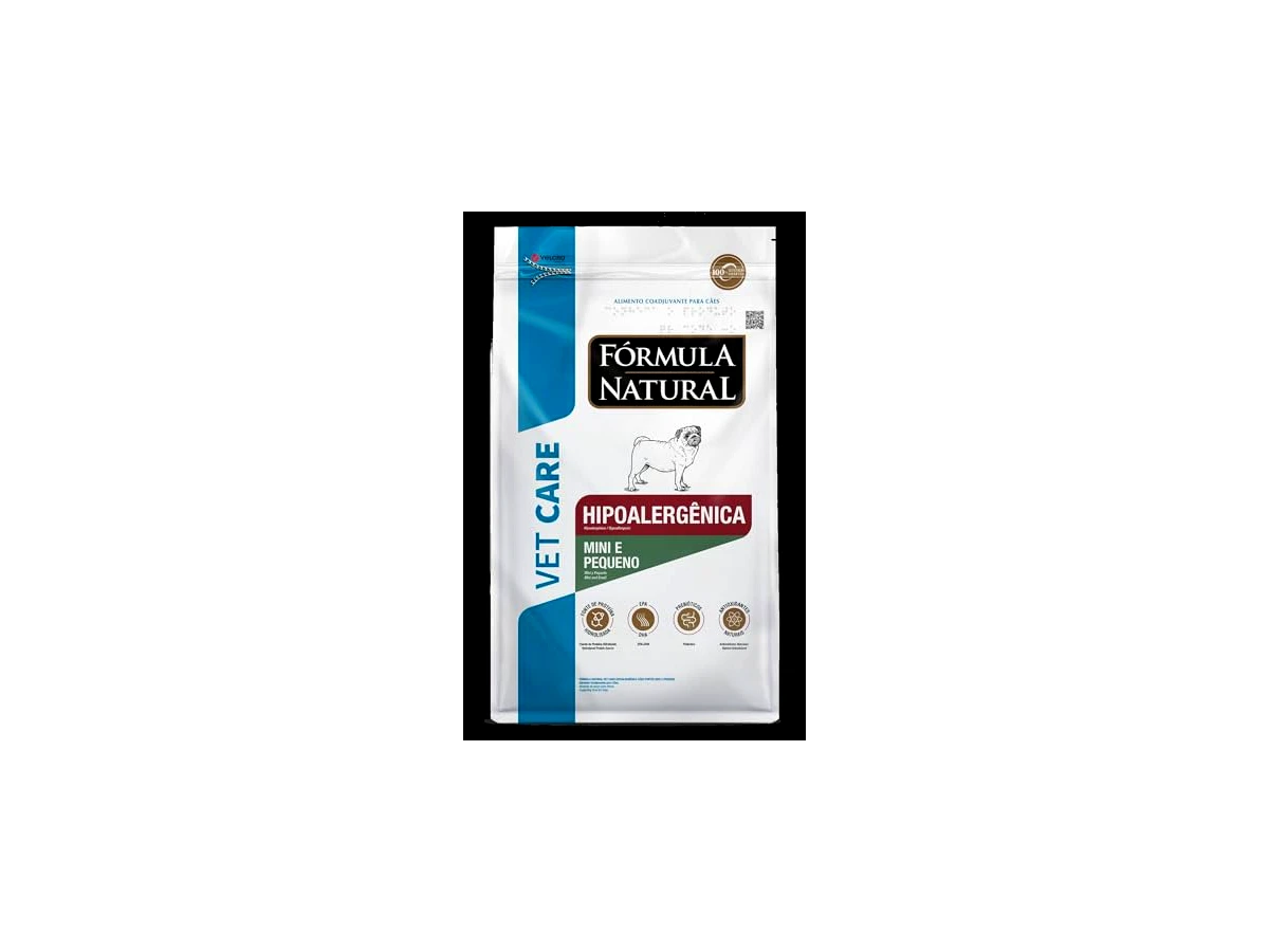 Revisão Fórmula Natural Ração Vet Care Hipoalergênico Para Cães Porte Mini E Pequeno 2Kg: A melhor opção clínica de composição limpa