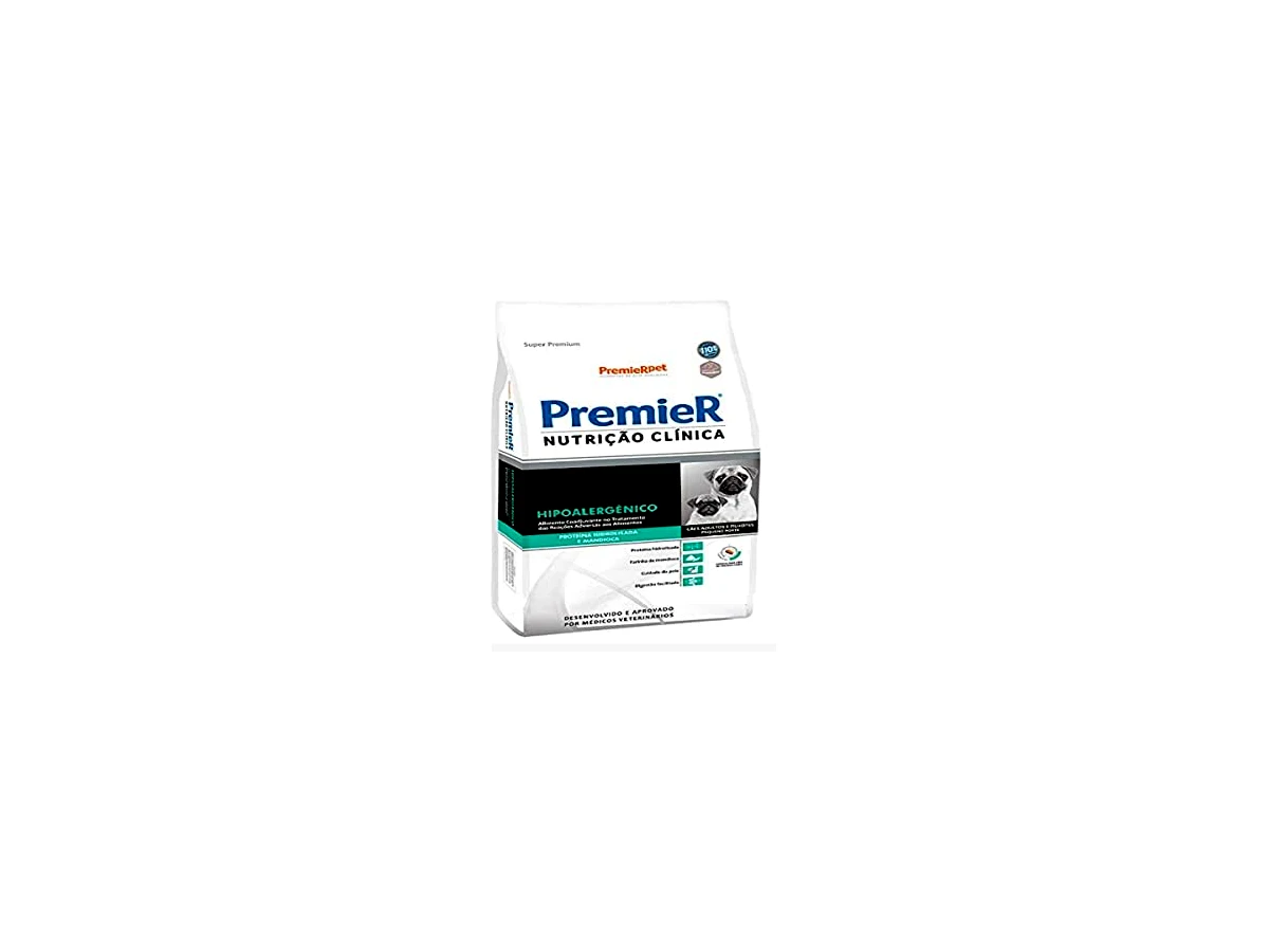 Revisão PremieR Pet Nutrição Clínica Ração Seca Hipoalergênica para Cães Adultos Porte Pequeno 2kg: O melhor custo-benefício para tratamento a longo prazo