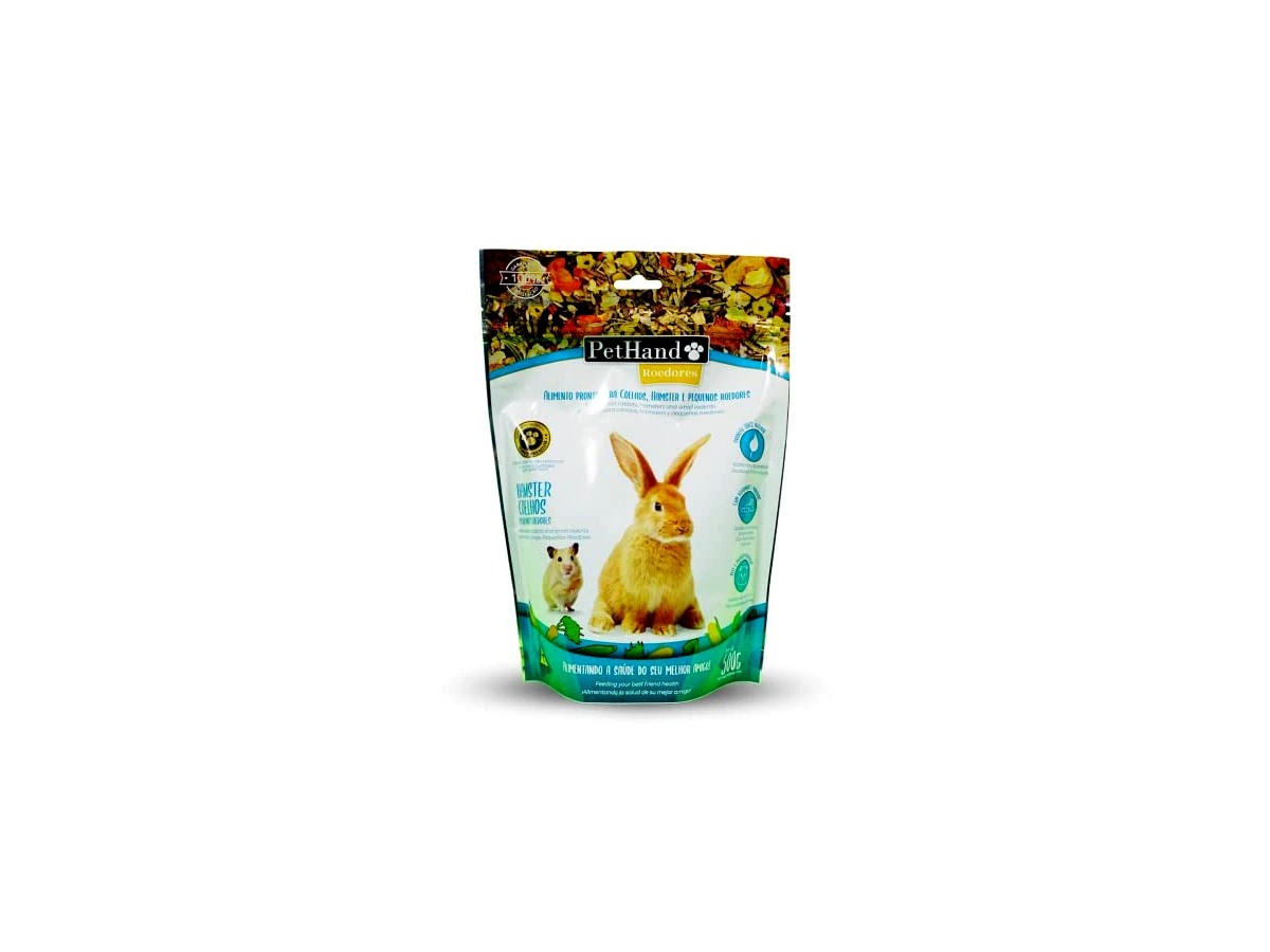 Ração Para Roedores Super Premium Pethand - 500 g