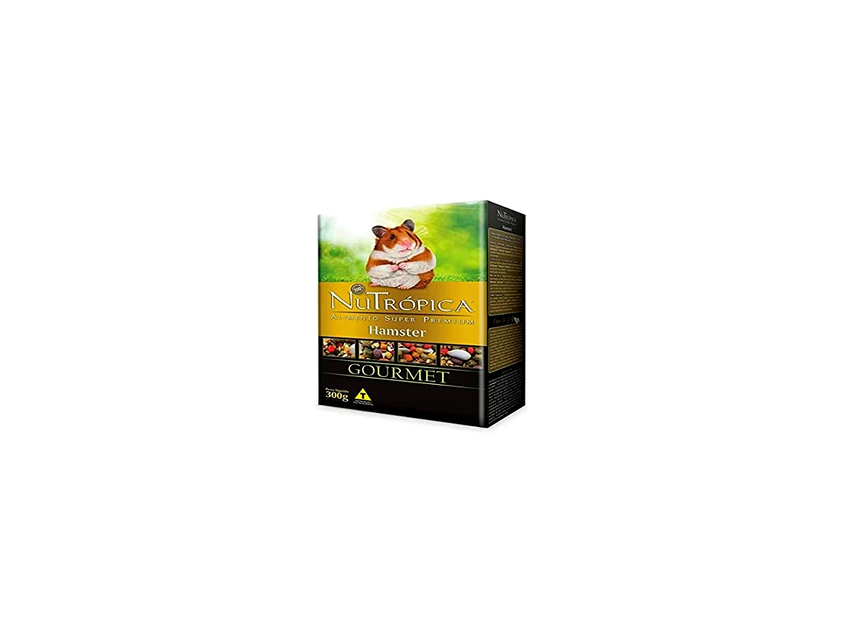 Revisão Nutrópica Ração Gourmet Para Hamster - 300G: excelente petisco, péssima dieta base