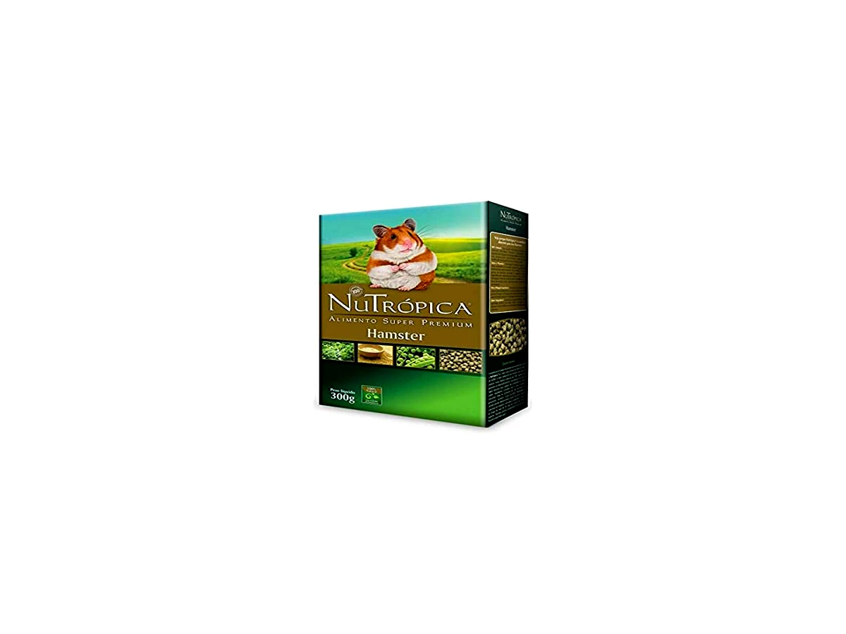 Revisão NUTROPICA Ração Nutrópica Natural Para Hamster - 300G: nutrição limpa e o fim da alimentação seletiva
