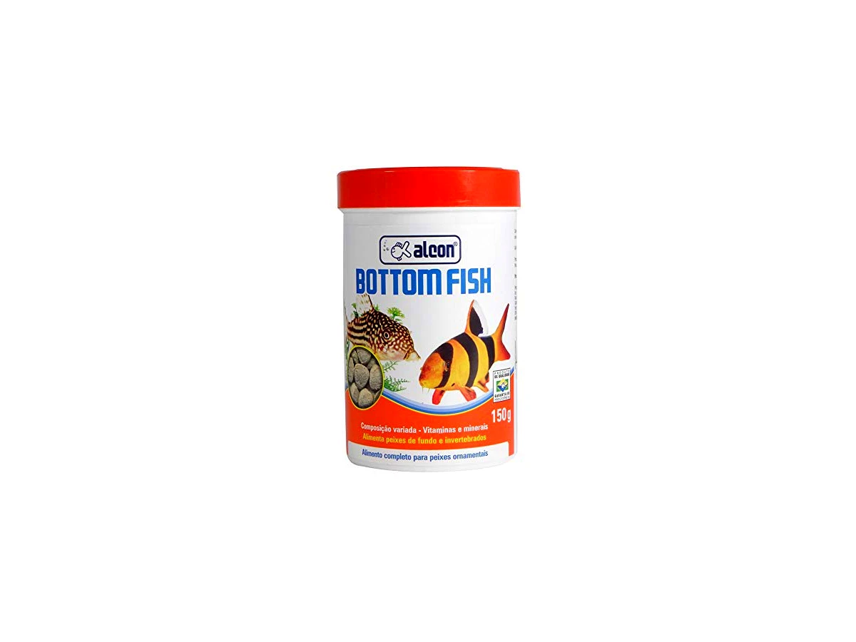 Revisão ALCON BOTTOM FISH 150 g: a escolha econômica e funcional para peixes de fundo