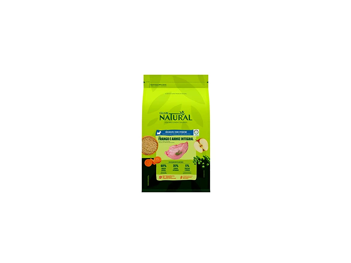Revisão Guabi Natural Ração Cães Adultos Raças Mini E Pequenas Frango E Arroz Integral 2 5Kg: O melhor custo-benefício em nutrição natural