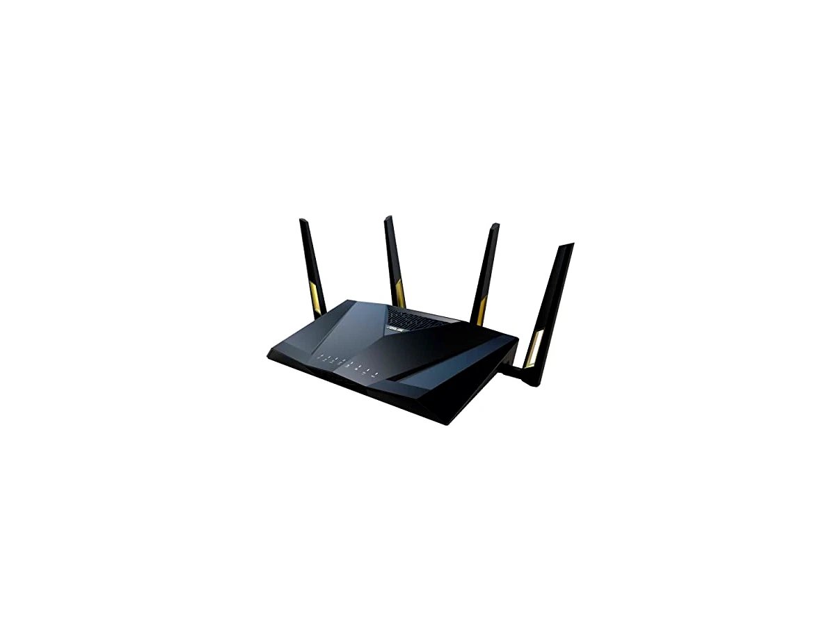 Revisão ASUS Roteador WiFi 6 de banda dupla RT-AX88U PRO AX6000, WPA3, controle parental, QoS adaptável, encaminhamento de porta, agregação WAN, segurança vitalícia de internet e suporte AiMesh, porta dupla: O rei do controle de rede e da estabilidade direcional