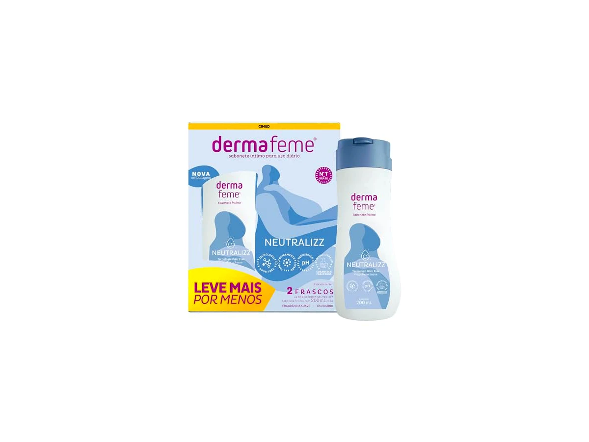 Revisão Sabonete Líquido Íntimo Dermafeme Neutralizz 200ml (kit com unidades): a escolha mais econômica para o uso diário