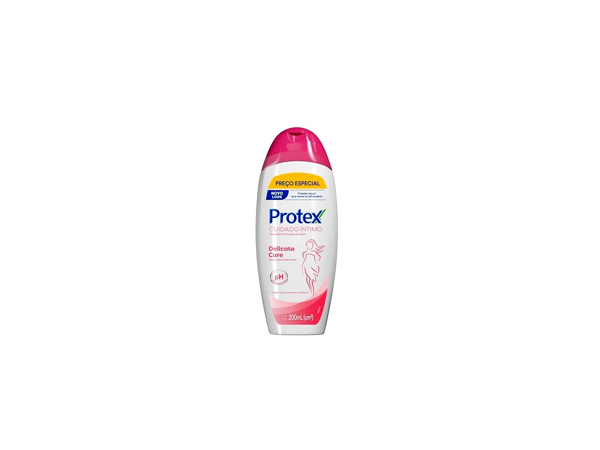 Revisão Sabonete Líquido Íntimo Protex Cuidado Íntimo Delicate Care 200ml: rendimento e espuma com limpeza mais adstringente