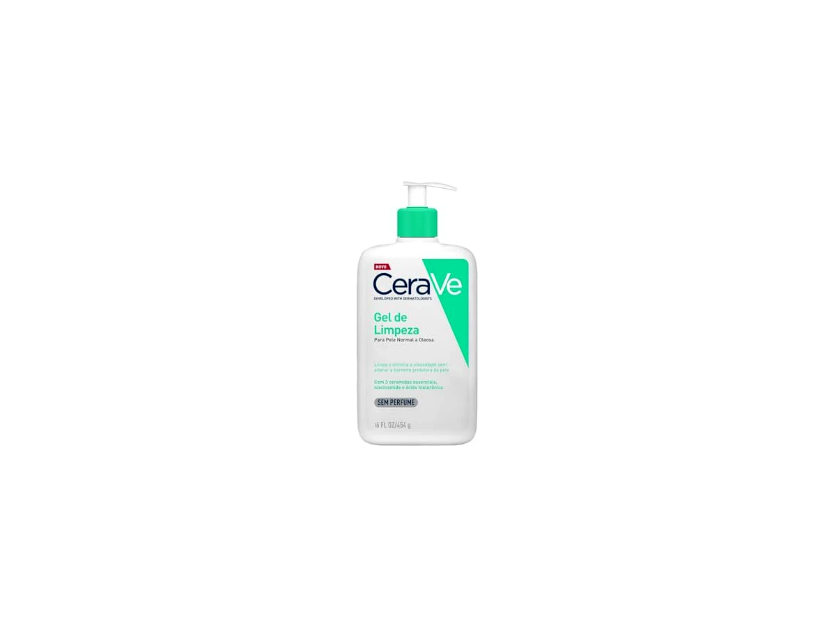 Revisão CeraVe Gel de Limpeza Facial Com Ceramidas e Niacinamida para Pele Normal a Oleosa: a escolha segura para limpar sem ressecar