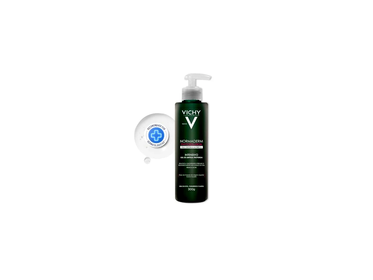 Vichy Normaderm Phytosolution Gel de Limpeza Intensivo Antioleosidade e Antiacne