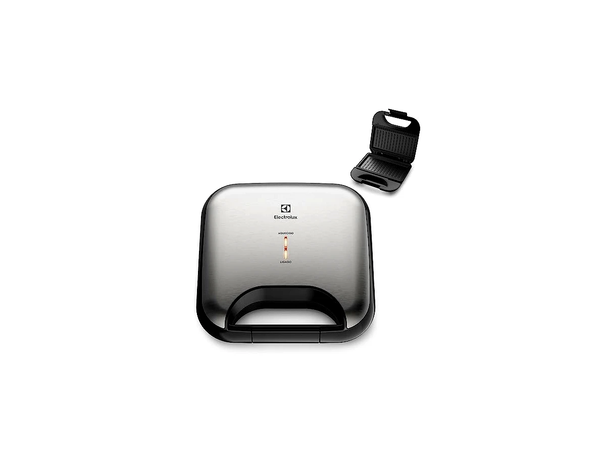 Revisão Sanduicheira Grill Electrolux ESG20 Inox Chapa Ondulada: elegância e organização para lanches do dia a dia