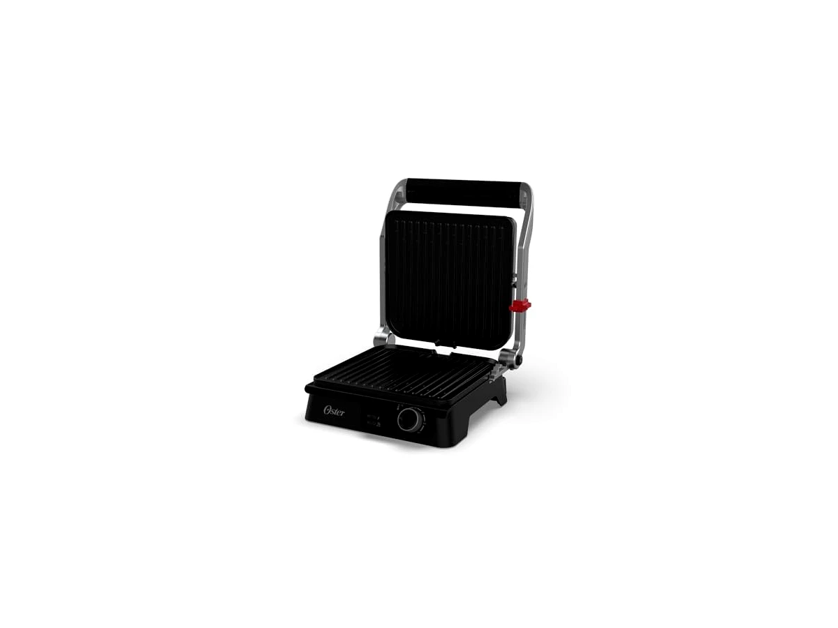 Revisão Grill Elétrico Multiuso Oster 2 em 1 Inox OGRL610: O melhor para carnes e lanches altos
