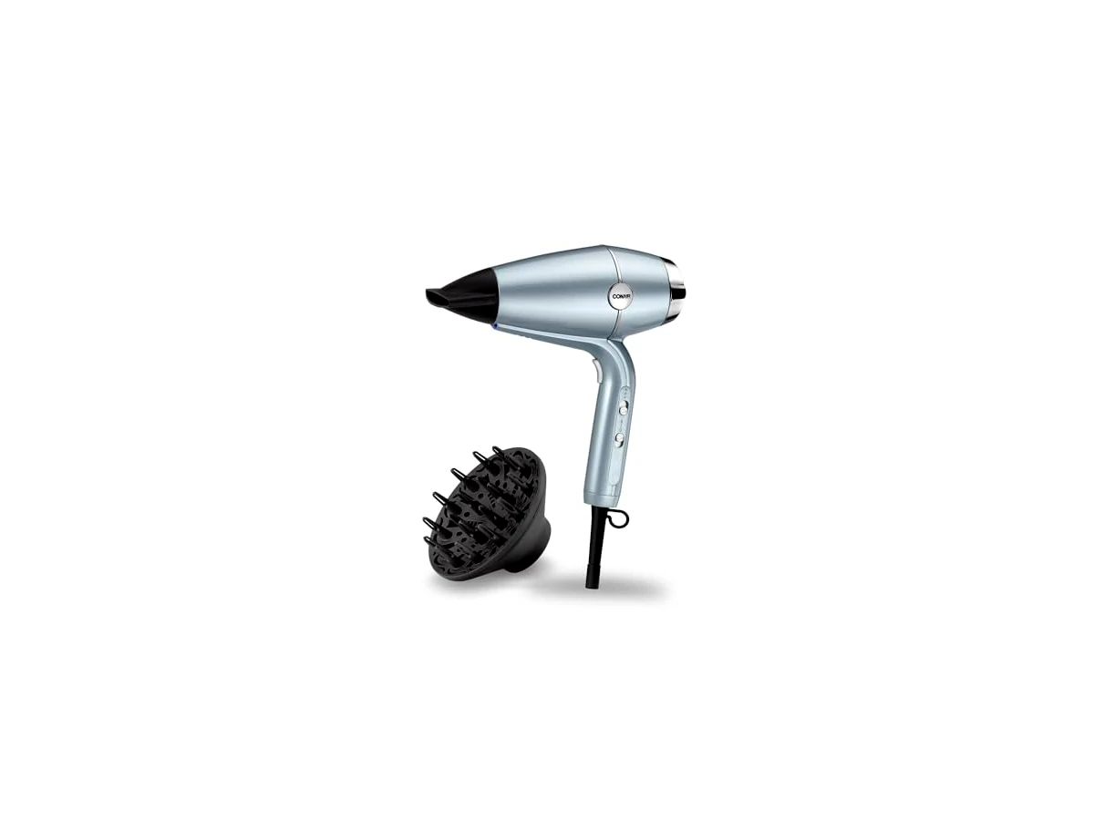 Revisão Secador de Cabelo Conair Hydro-Fusion com Difusor: hidratação avançada para cabelos ressecados e com frizz