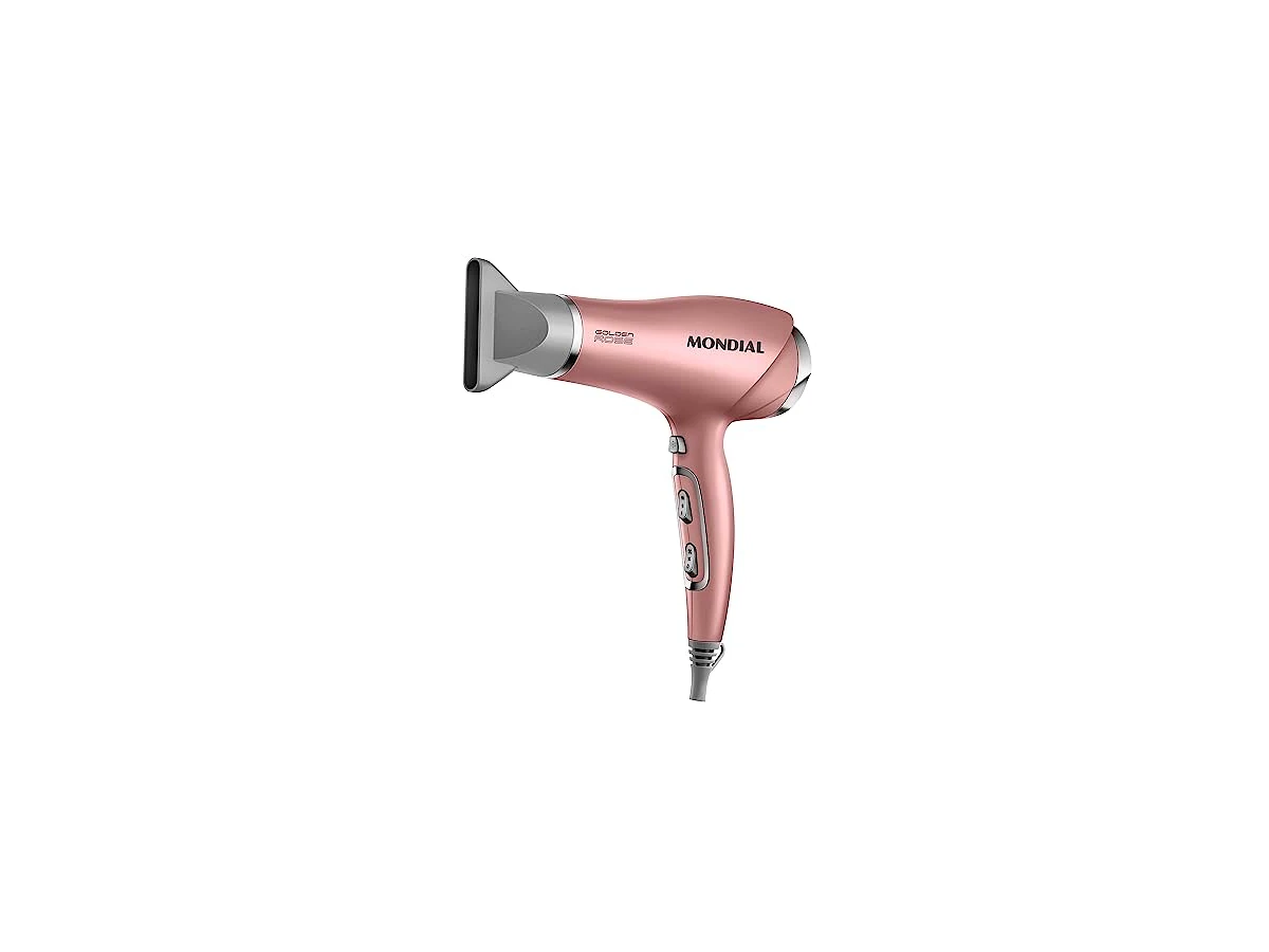 Revisão MONDIAL Secador de Cabelos Golden Rose 2000W 110V (SCP-02 / SC-32): O básico mais seguro e barato para secagens rápidas