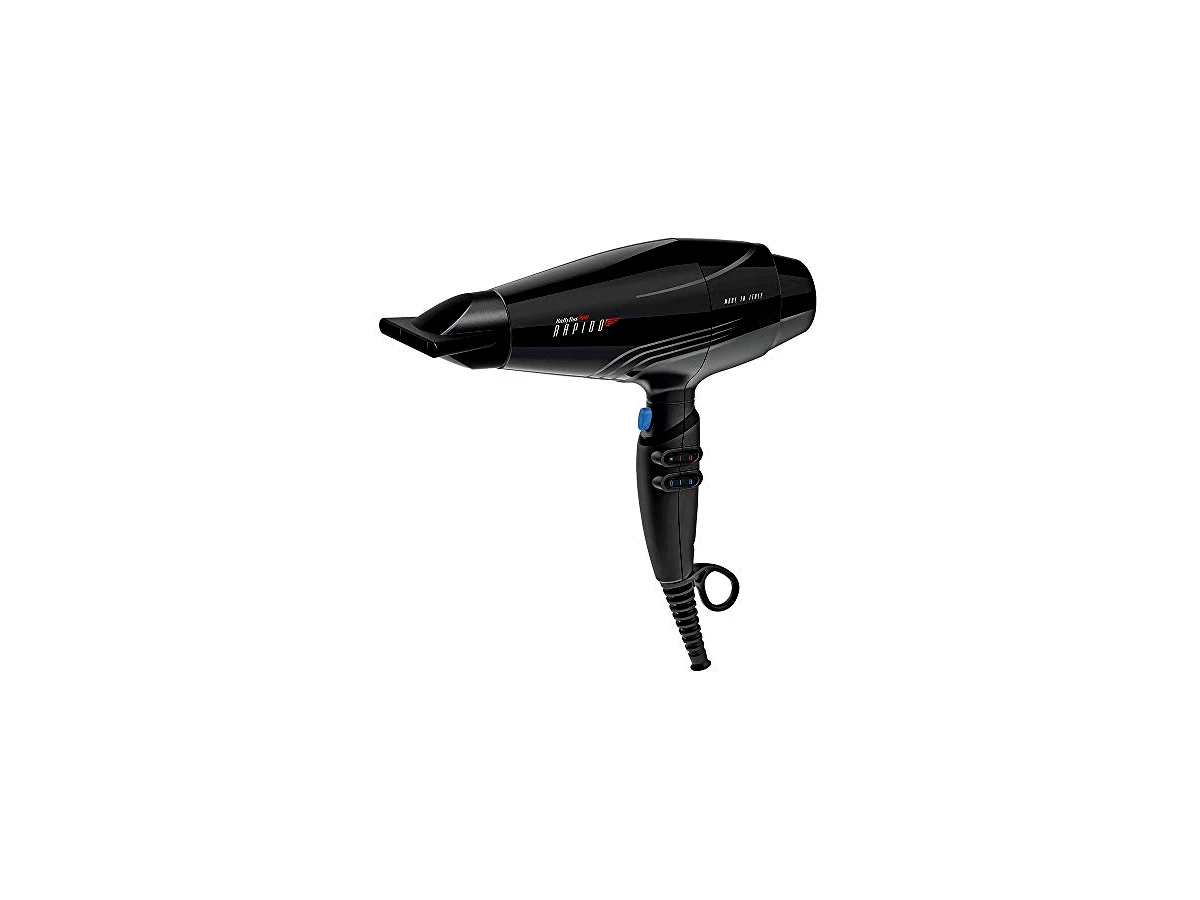 Revisão Secador de Cabelo BaBylissPRO Nano Titanium Rapido Motor Ferrari 2000W: Potência focada para alisamentos profissionais
