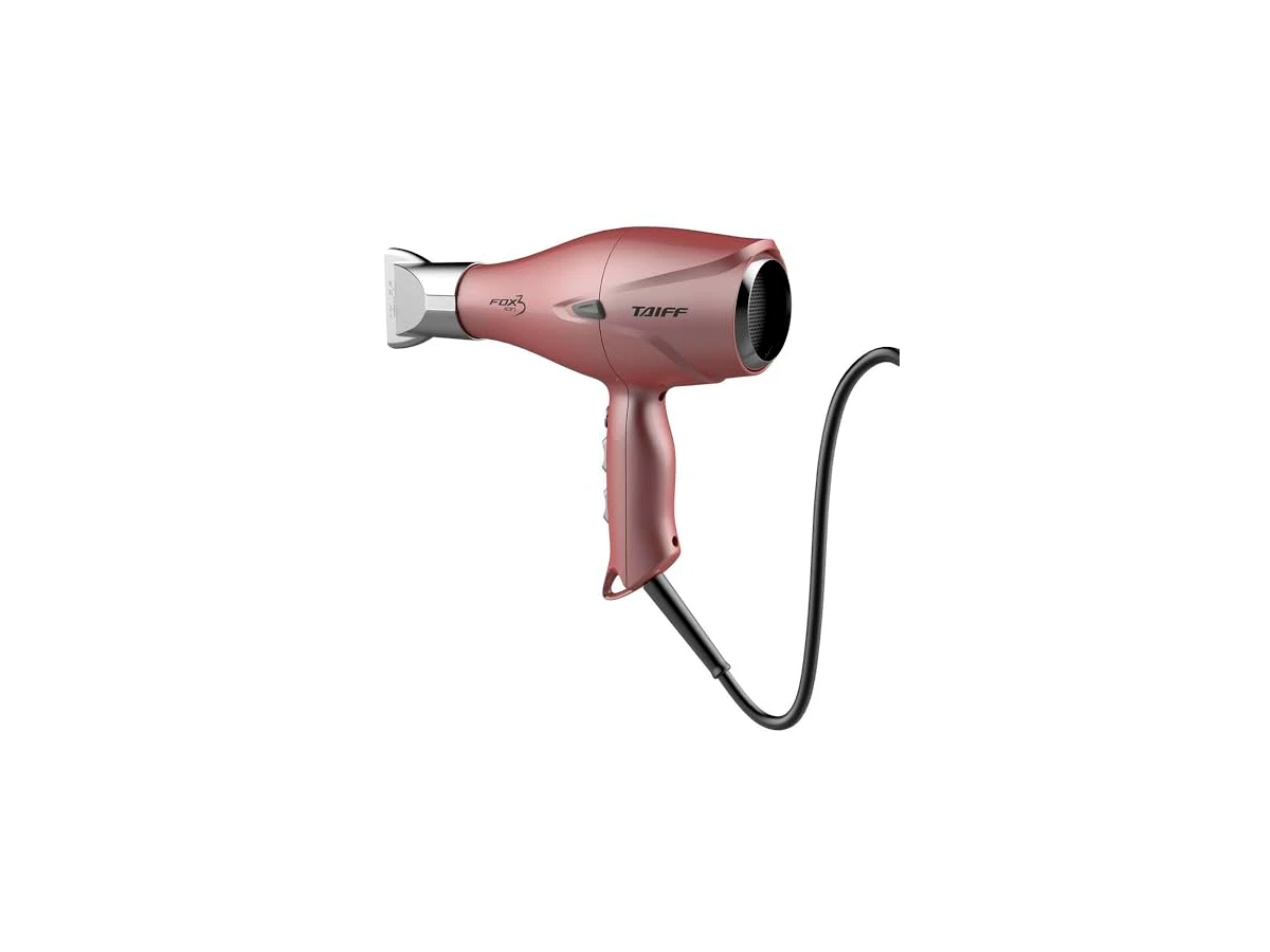 Revisão Secador de Cabelo Taiff Fox Íon 3 Motor AC Profissional Soft Rose 2200W: conforto absoluto sem abrir mão da potência
