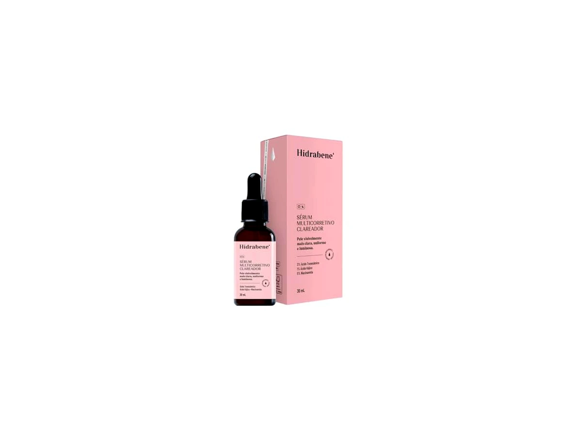 Revisão Hidrabene Sérum Multicorretivo Clareador 30ml: porta de entrada barata e eficaz para uniformizar o tom da pele