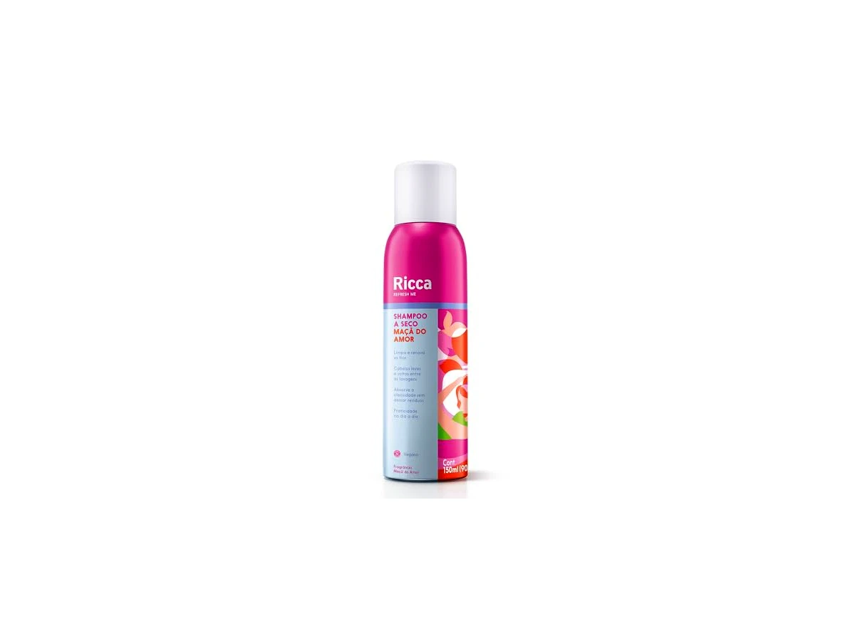 Revisão Ricca Shampoo a Seco Maçã do Amor Aerossol: o salva-vidas barato com aroma doce
