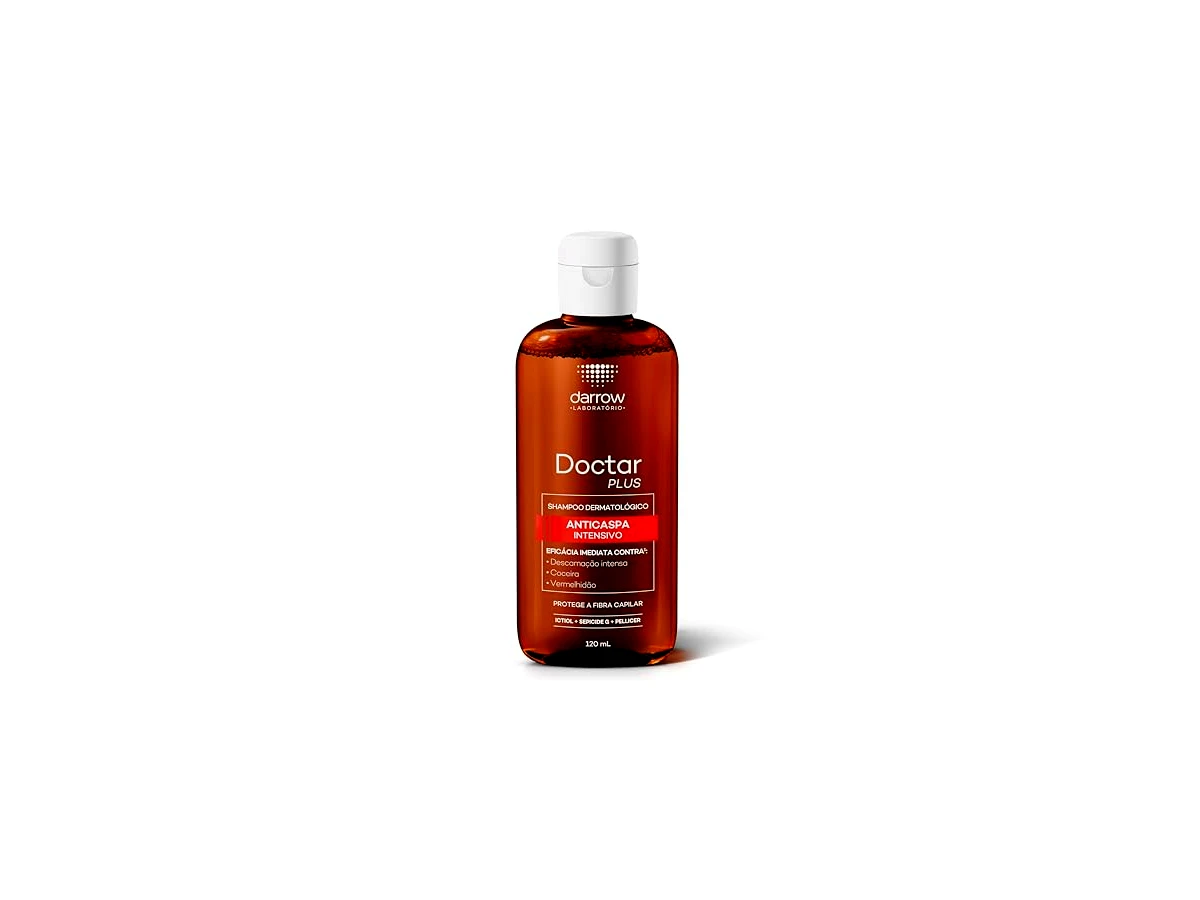 Revisão Darrow Doctar Plus Shampoo Anticaspa Intensivo (120ml): Tratamento potente que poupa fios com química da agressão