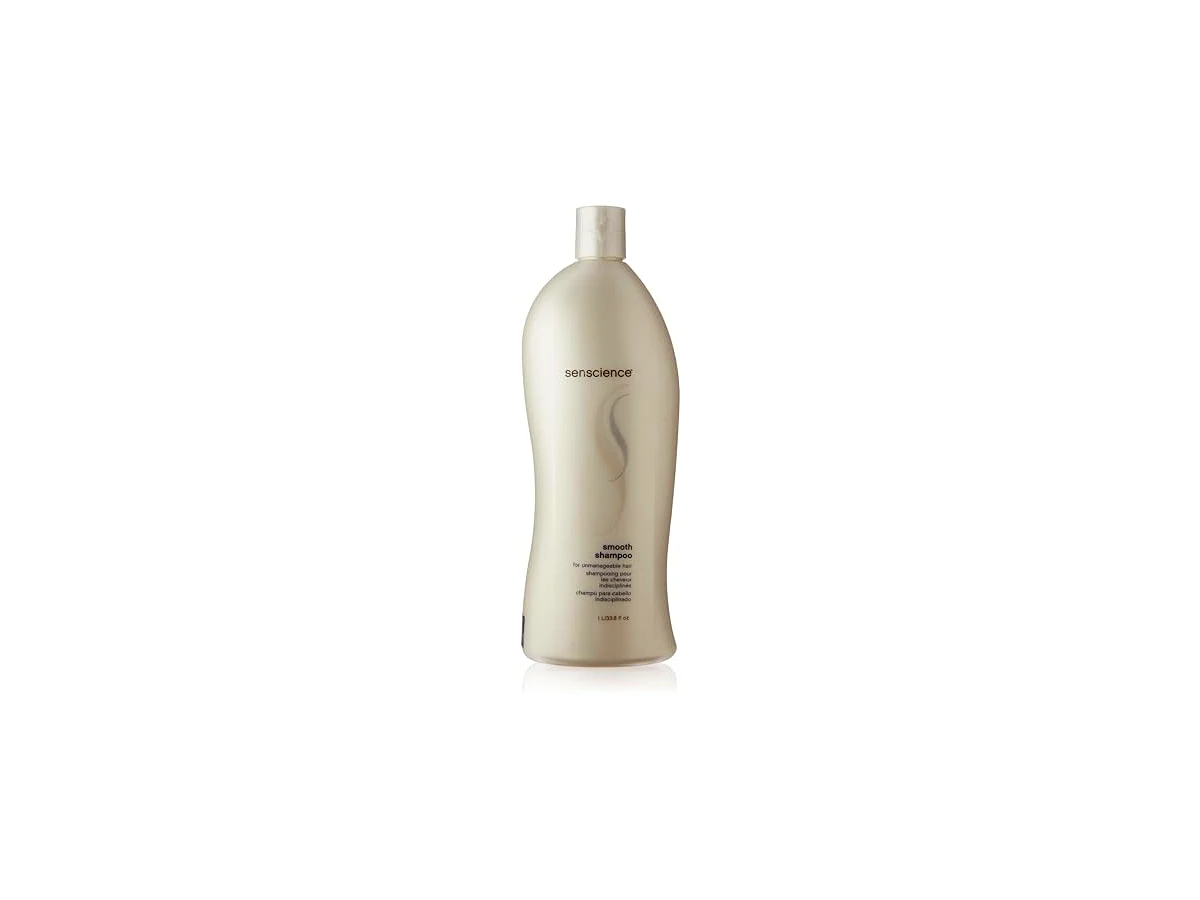 Revisão Senscience Smooth Shampoo Para Cabelos Rebeldes e com Frizz: o melhor custo-benefício em formato salão para fios grossos