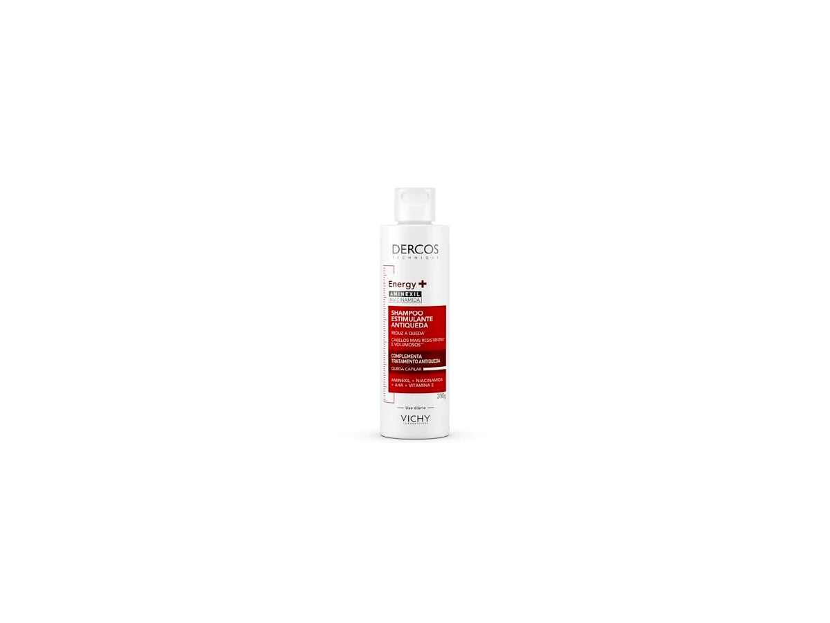 Vichy Dercos Energy+ Shampoo Antiqueda Estimulante com Aminexil 1.5%, 200g