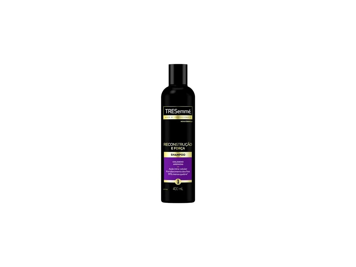 Revisão Shampoo TRESemmé Reconstrução e Força com Proteína, Colágeno e Aminoácidos 400ml: o melhor aliado barato para fios enfraquecidos