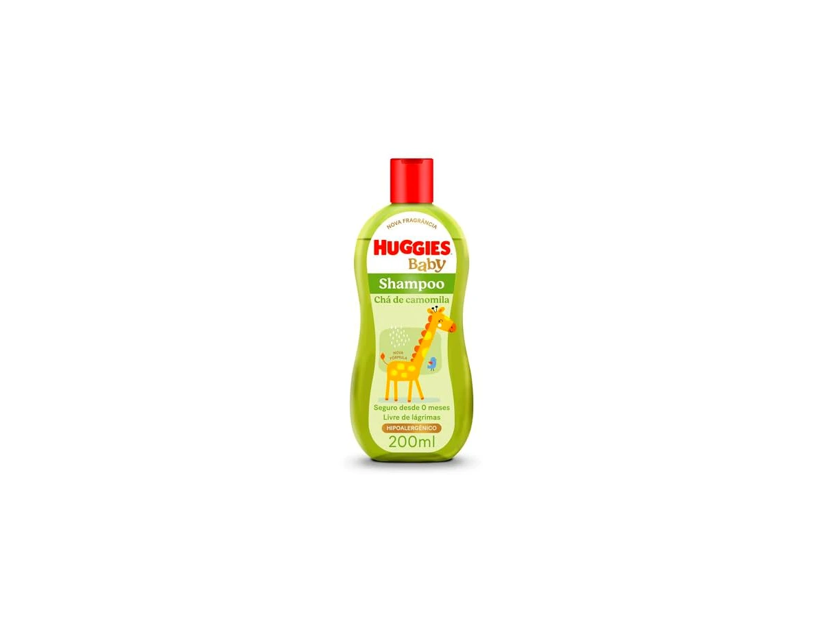 Revisão Shampoo Infantil Huggies Chá de Camomila Livre de Lágrimas 200ml: o melhor aliado para o banho noturno do recém-nascido