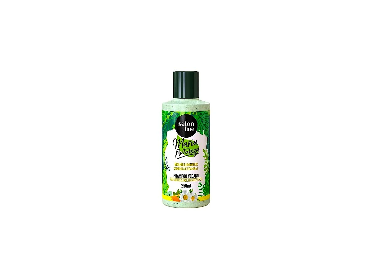 Revisão Shampoo Salon Line Maria Natureza Brilho Iluminador com Camomila: limpeza eficiente e brilho natural para raízes oleosas