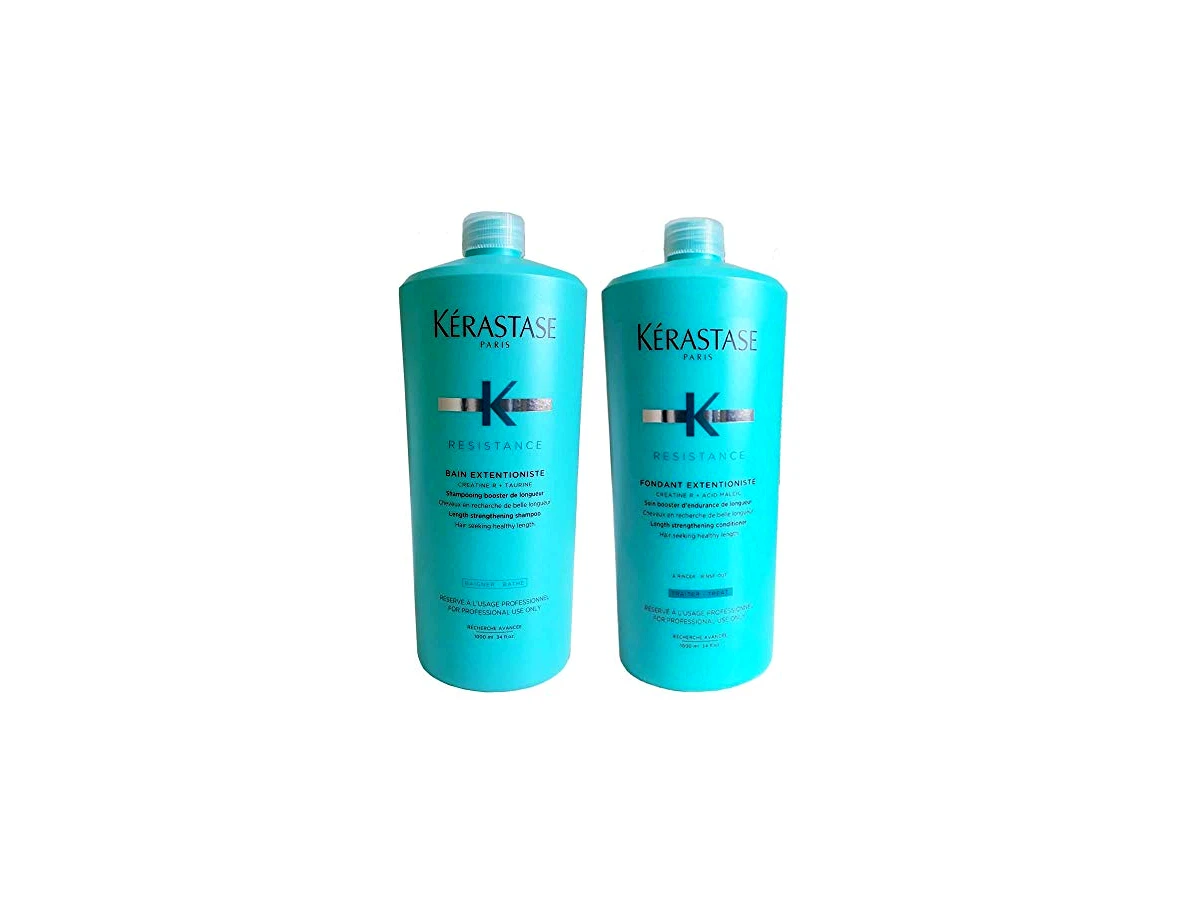 Revisão Kit Kérastase Résistance Extentioniste Shampoo e Condicionador: a aposta de salão para fios longos e inquebráveis