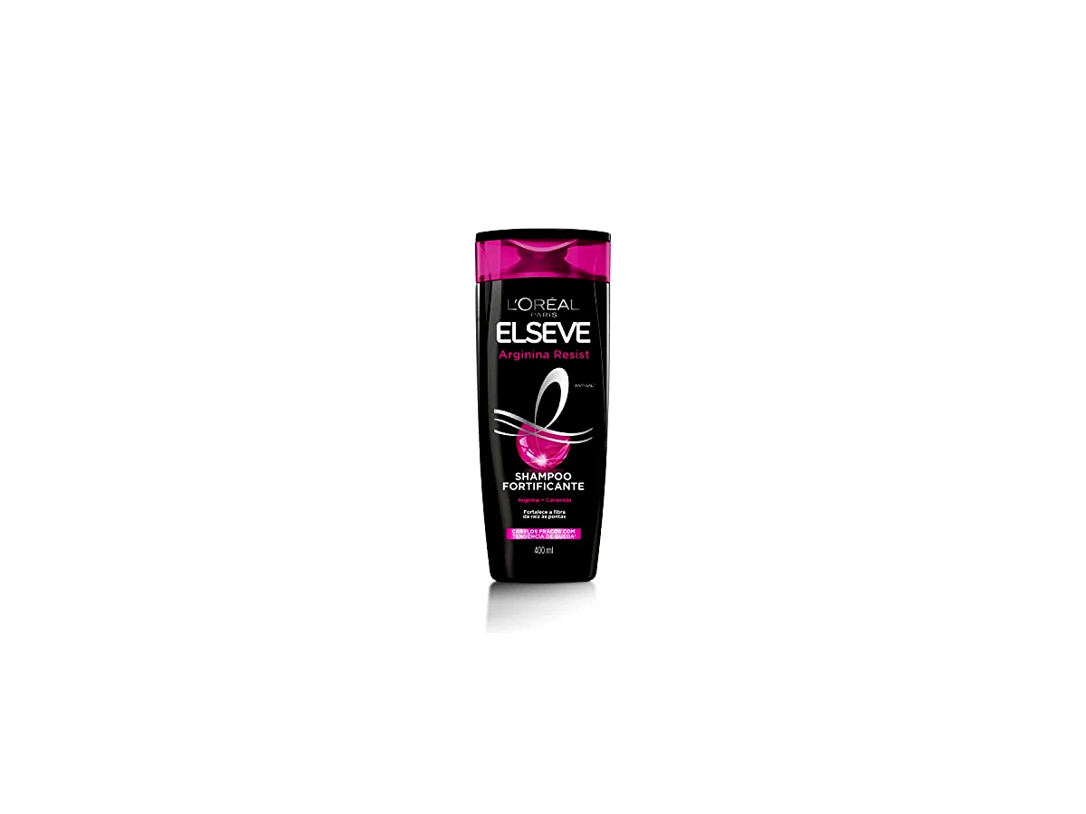 Revisão Shampoo L'Oréal Paris Elseve Arginina Resist X3 Fortificante Antiqueda: limpeza vigorosa para cabelos propensos à quebra