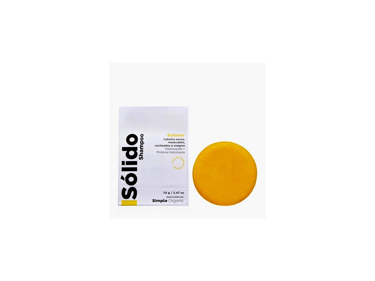 Revisão Shampoo Sólido Balance com Óleo de Castanha-do-Pará e Extrato de Manga - Simple Organic: hidratação potente em formato waterless