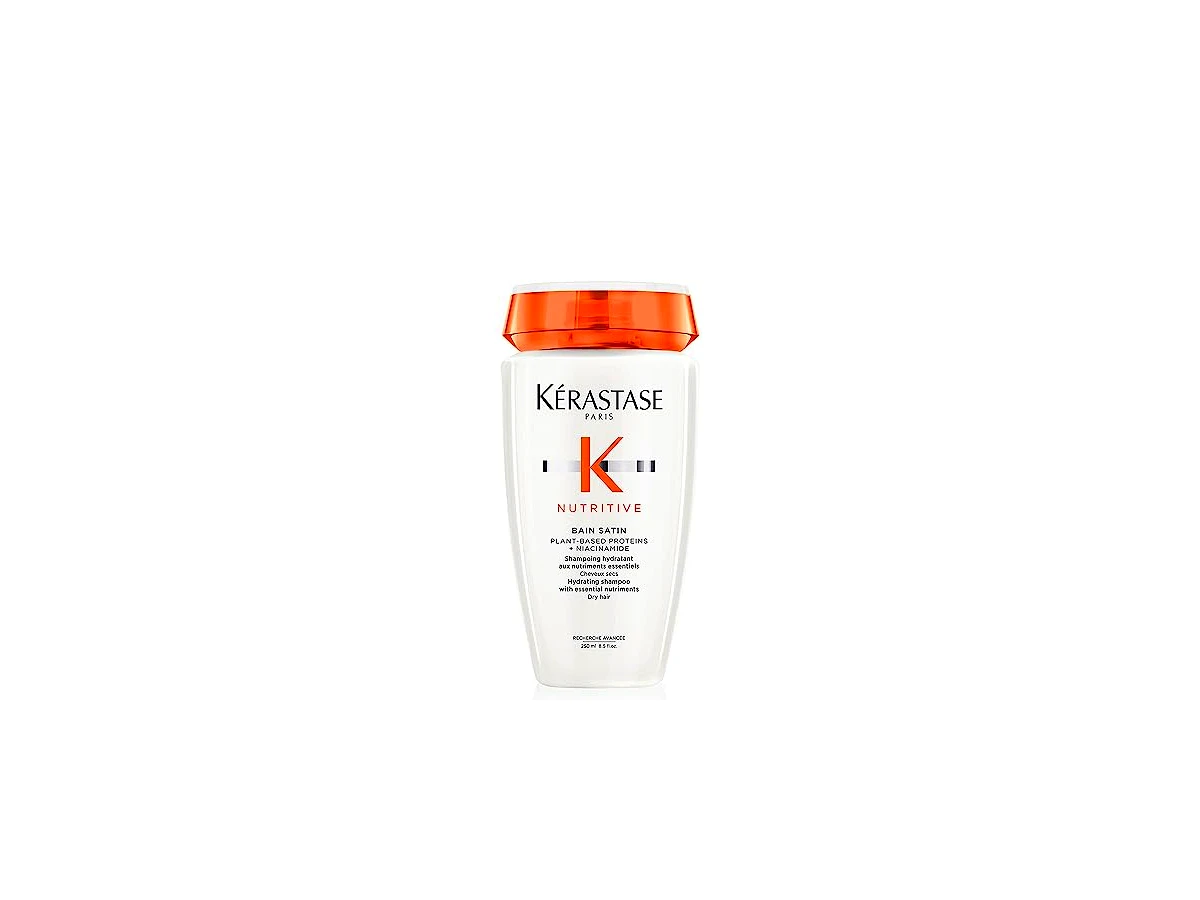Revisão Shampoo Kérastase Nutritive Bain Satin Hidratante com Proteínas Baseadas em Plantas e Niacinamida para Cabelos Normais a Secos: a escolha premium para nutrir fios finos preservando o volume