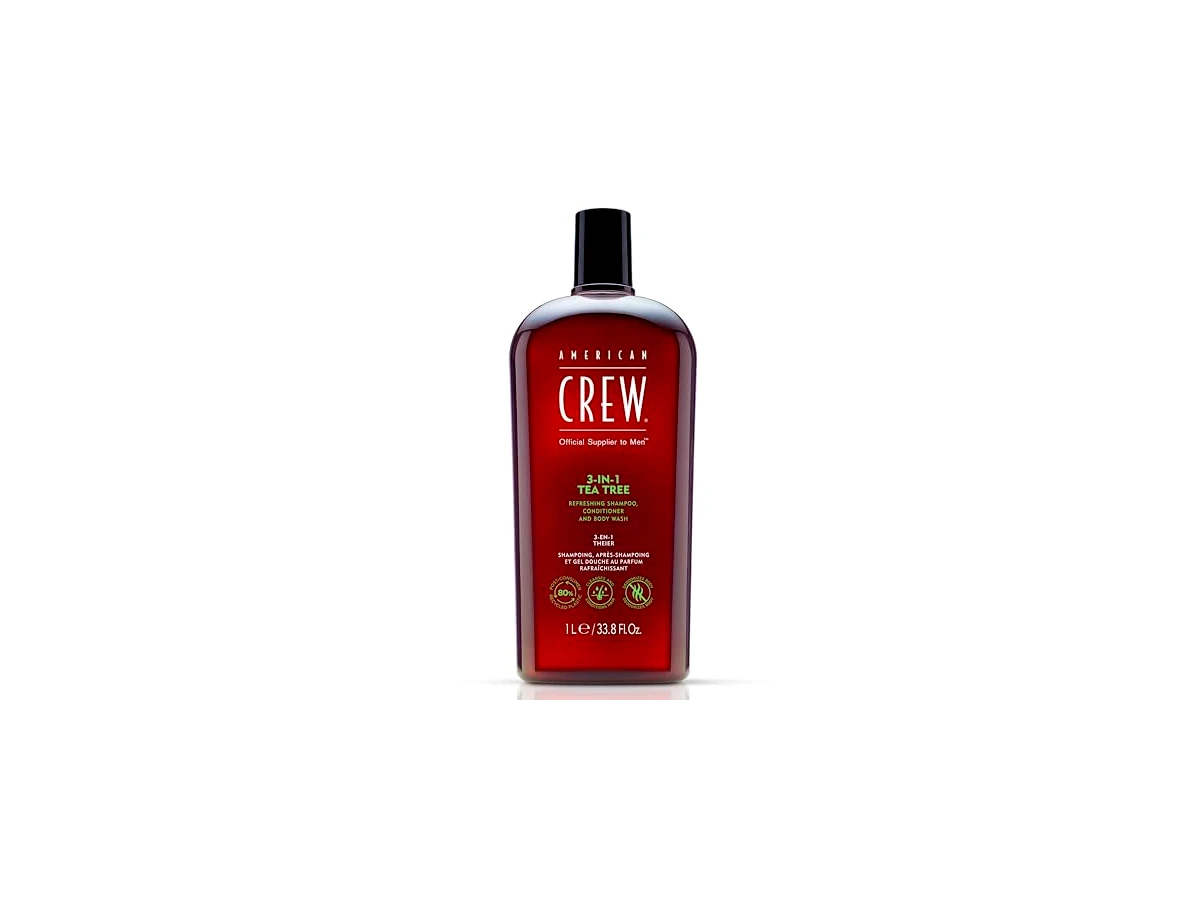 Revisão American Crew 3-in-1 Tea Tree Shampoo, Conditioner and Body Wash: a solução premium para quem busca banhos rápidos e eficientes