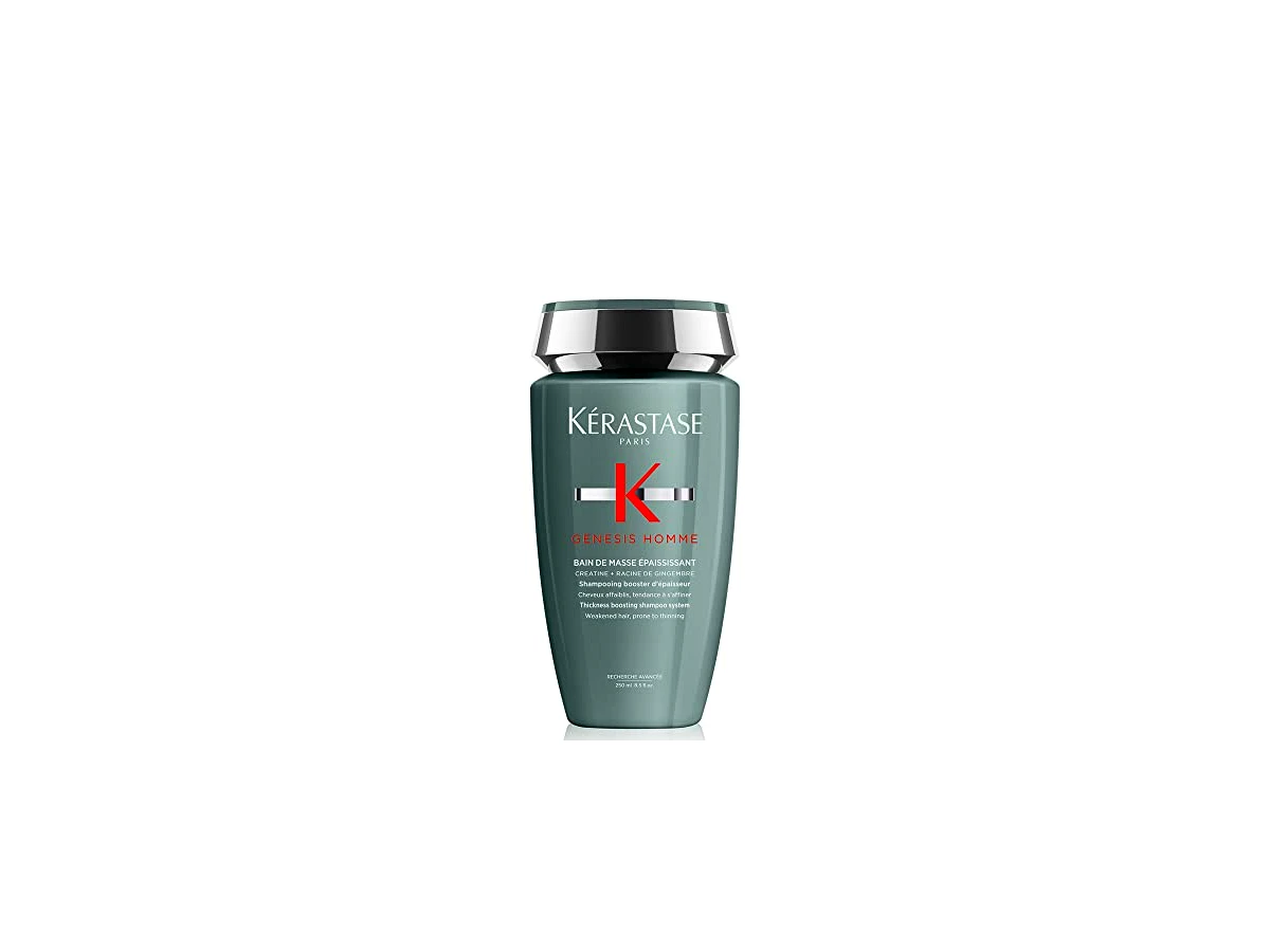 Revisão Kérastase Genesis Homme Bain de Masse Épaississant - Shampoo Fortificante: volume imediato e força para fios finos